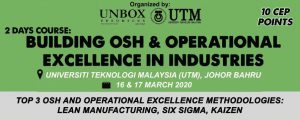 Read more about the article FINISHED: 2-DAYS COURSE ON BUILDING OSH AND OPERATIONAL EXCELLENCE IN INDUSTRIES