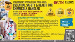 Read more about the article ESSENTIAL SAFETY & HEALTH FOR CHEMICALS HANDLER