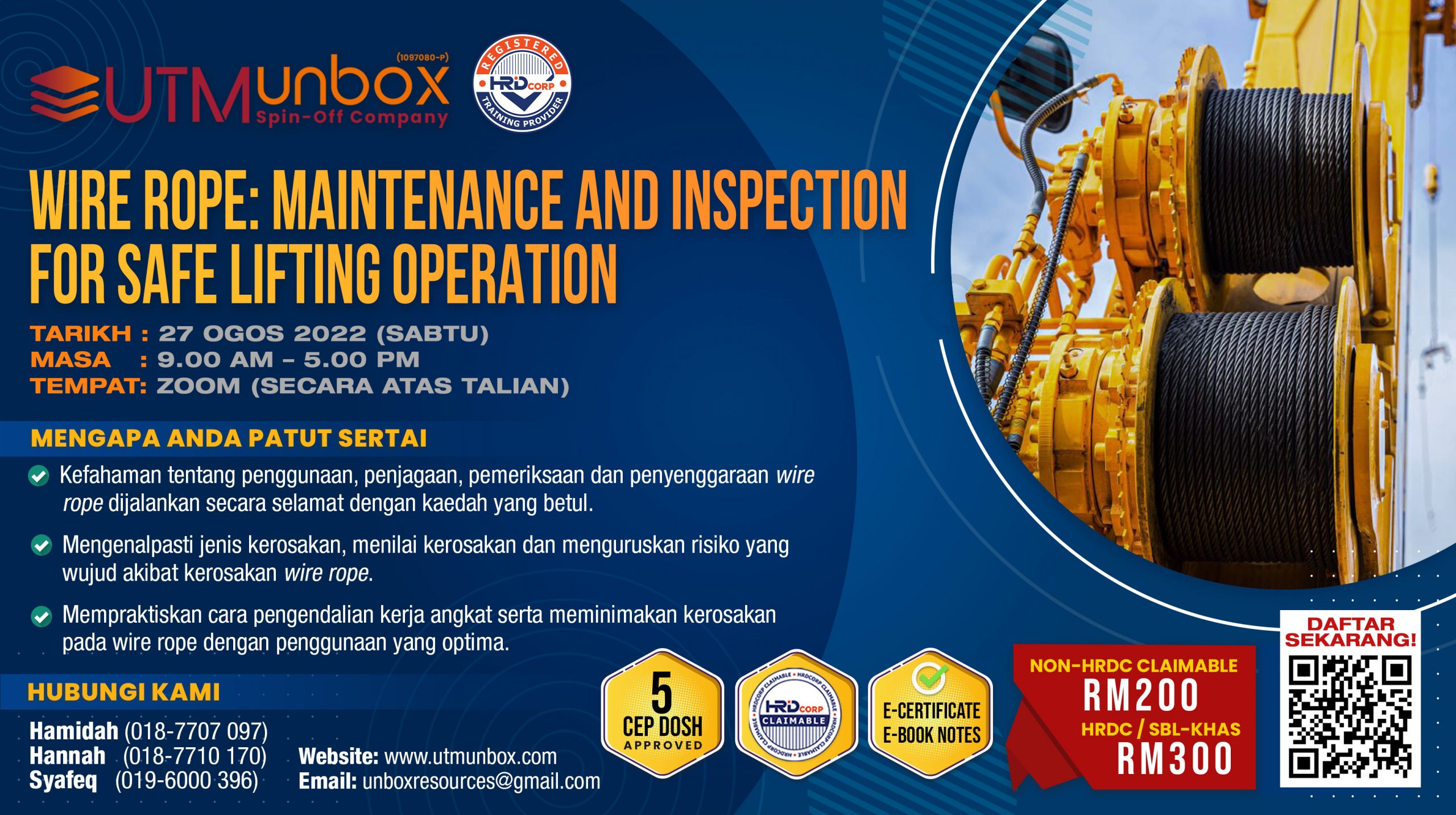 You are currently viewing WIRE ROPE: MAINTENANCE AND INSPECTION FOR SAFE LIFTING OPERATION