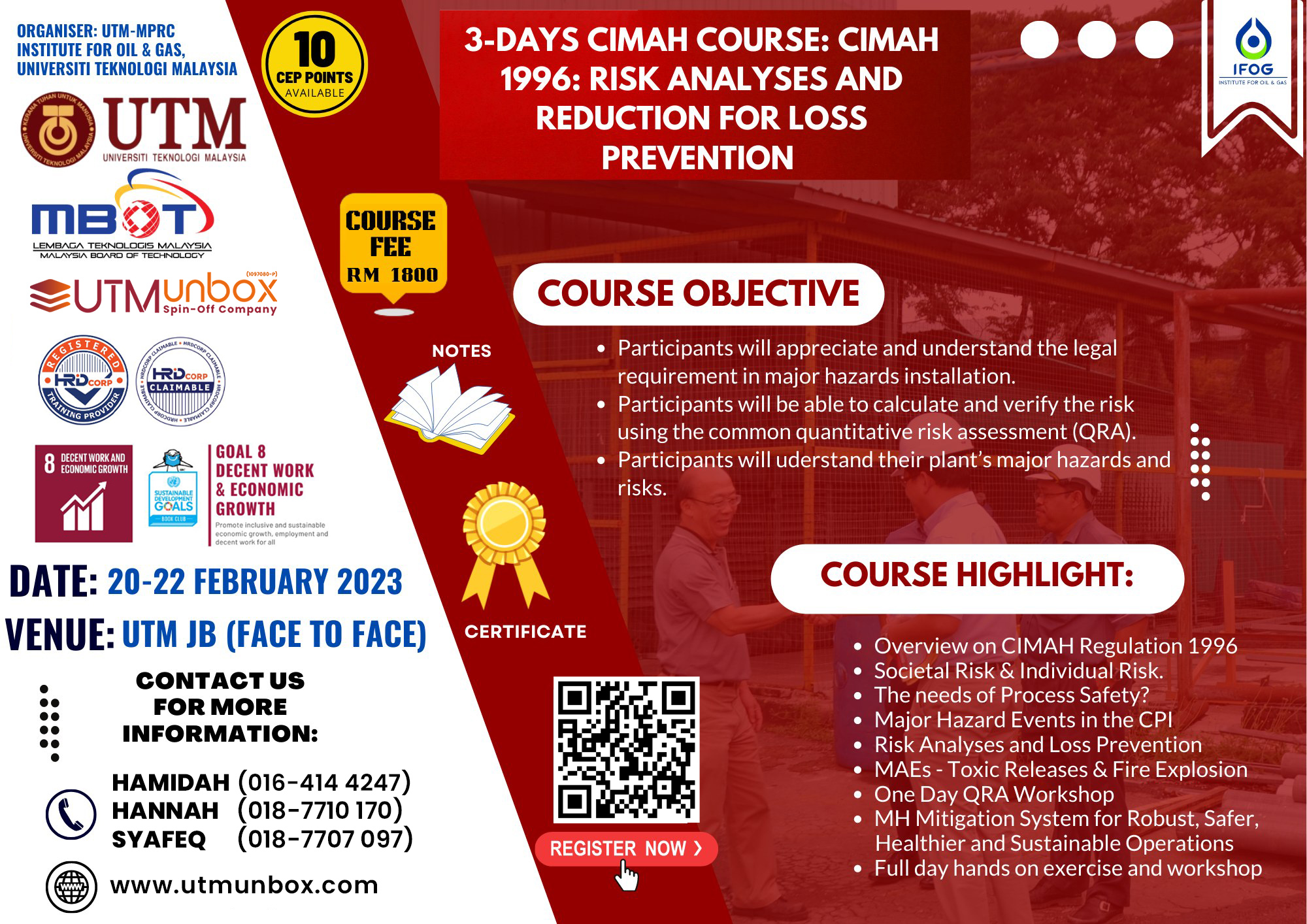You are currently viewing CIMAH 1996: RISK ANALYSES AND REDUCTION IN LOSS PREVENTION