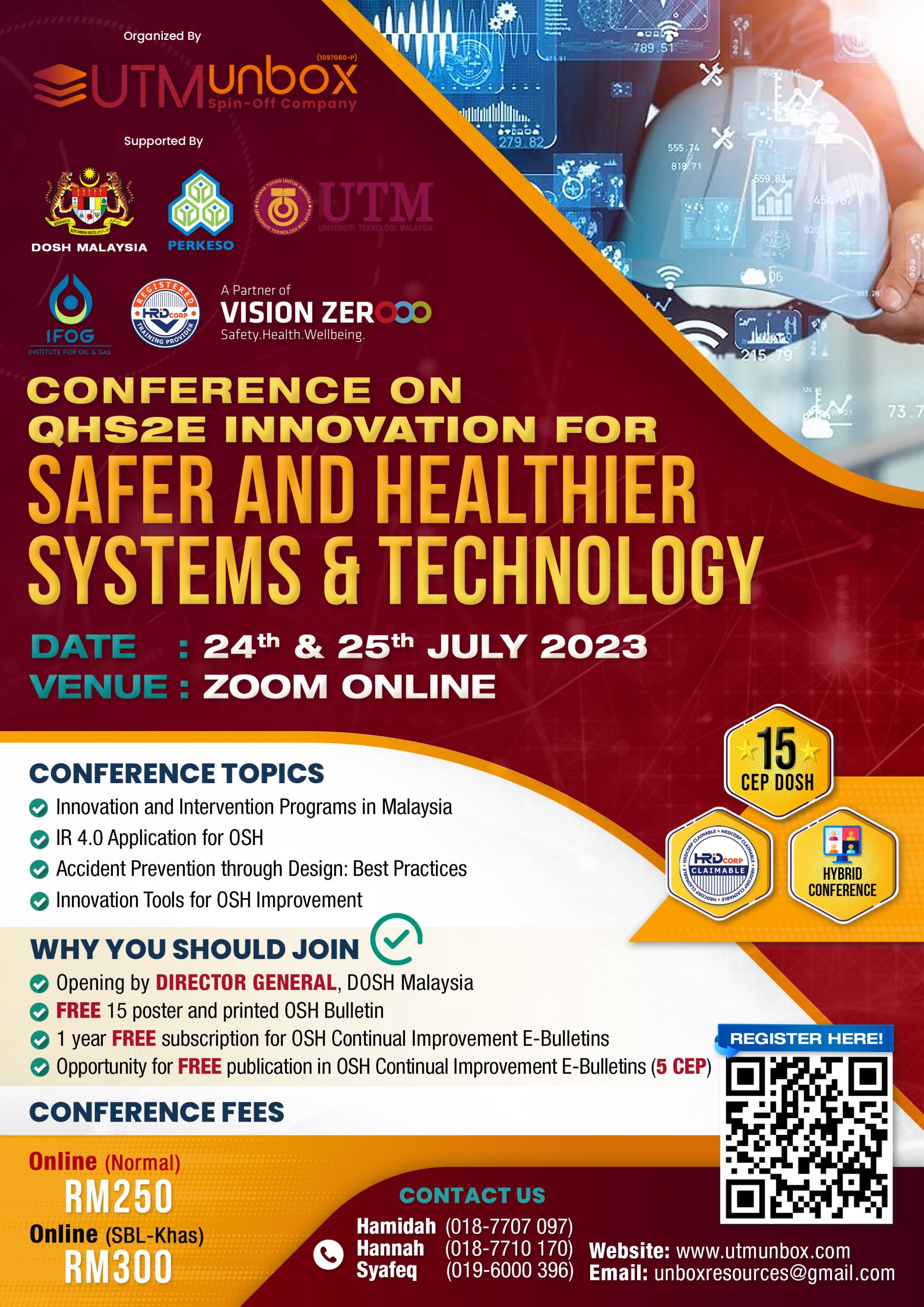 You are currently viewing CONFERENCE ON QHS2E INNOVATION FOR SAFER AND HEALTHIER SYSTEMS & TECHNOLOGY