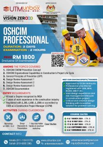 Read more about the article OSHCIM PROFESSIONAL TRAINED PERSON
